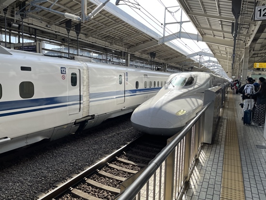 京都駅から新幹線