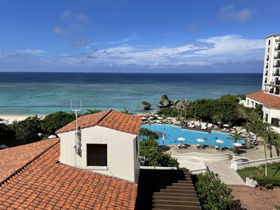 ホテル日航アリビラの宿泊記ブログ　部屋からのオーシャンビューで沖縄リゾートを満喫